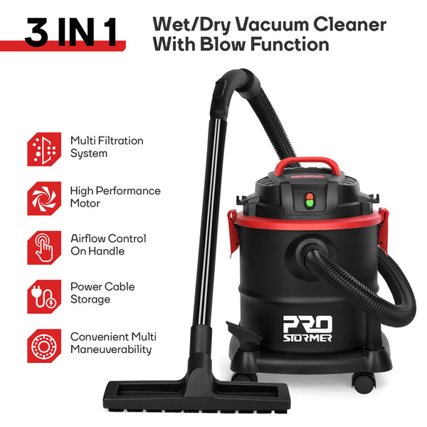 Prostormer 3 in 1 Wet Dry Vacuum Cleaner