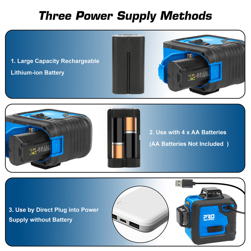 Three Power Supply Methods