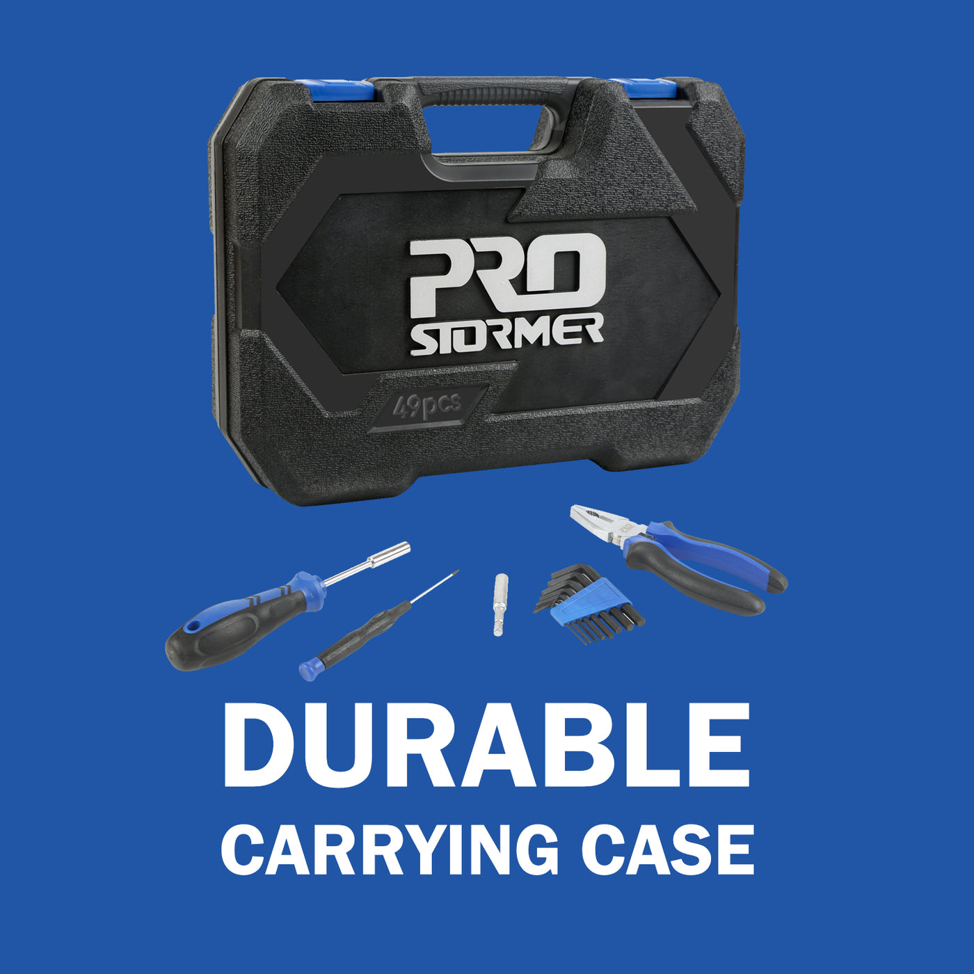 thumbnail image 2 of WORKPRO 156PC Professional Tool Set High Quality Tool Kits Pliers 2 of 9