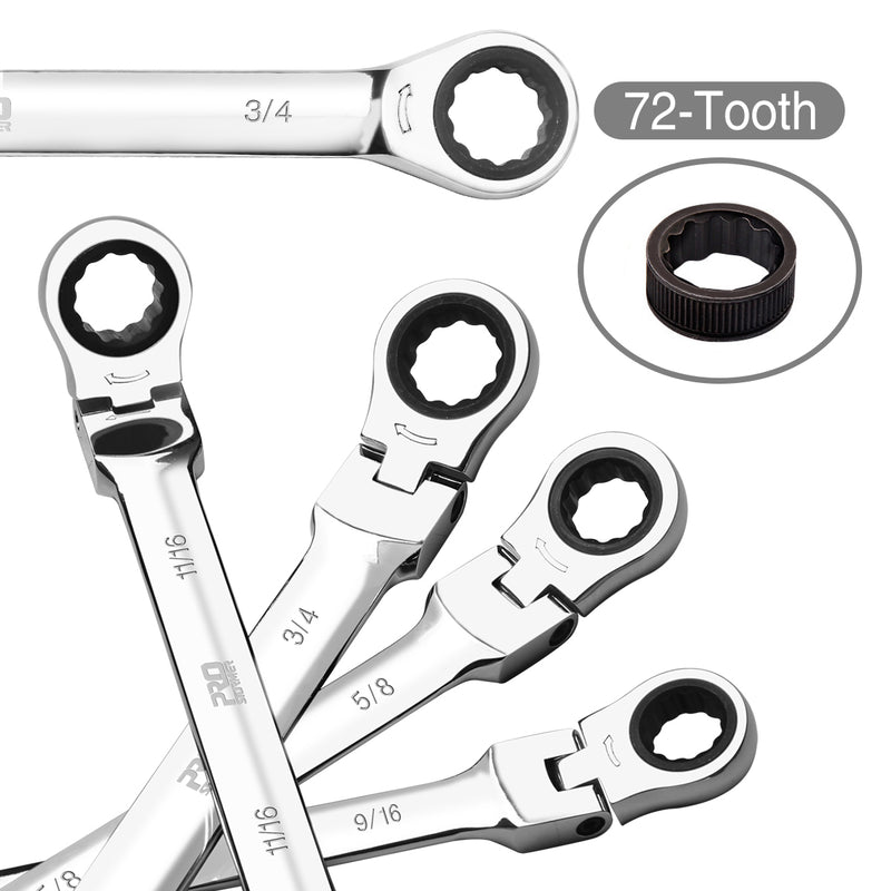 72-Tooth Ratchet Wrench