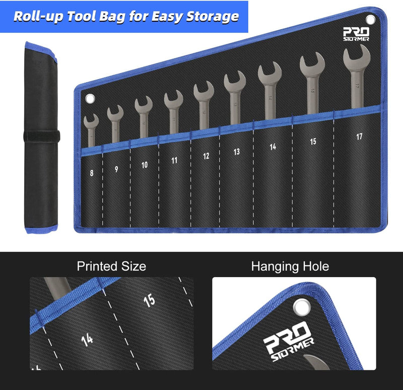 3103 : Flexible Head Ratchet Wrench 8-17 mm