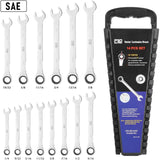 SAE Ratcheting Wrench Set