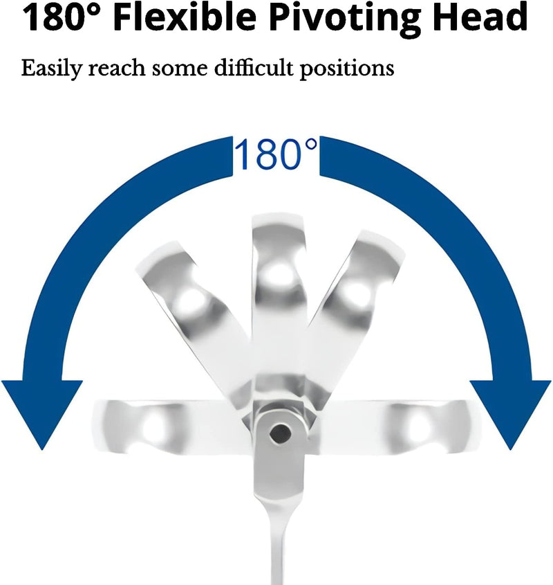 180° Flexible Pivoting Head